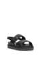 Elit Hml4124 Women's Stoned Flat Sandals Black - 3