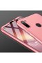 Galaxy A11 Compatible Case Bottom-Top Snap-On 3 Piece Ays Cover - Red - T14156 - 3