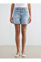 Regular Fit Women's Jean Shorts - 2