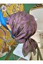 Green Lilac Viscose Velora Scarf - 4
