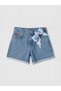 Vizyon New Season Girls' Jean Shorts and Headband - 2