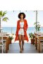 Natural Linen Kimono Jacket - 2