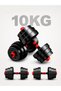 Adjustable Dumbbell Set for Home Gym – Weight Training Kit with Plates & Bars