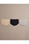 Women's High-Waisted Laser-Cut Seamless 3-Pack Panties - 2