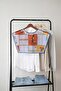 Shoe Basket Artistic Style Horse Pattern Modern Women's Shoulder Shawl - 2