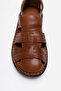 Men's Closed Toe Sandals Real Leather Dc 1202 Taba - 2