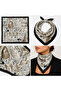 Egyptian Motif Pattern Bandana Scarf 50*50 cm - 3