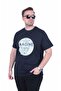 Men's Oversize Crew Neck T-Shirt Imagine 26132 Navy Blue