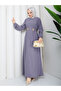 Women's Side Double Buckle Modal Dress - 2