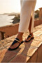 Black Flip Flops Women's Slippers Ew4047