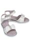 31- Sandals with Bow Accessories - Gray - 3