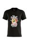 Unisex Printed Design T-Shirt (Let's Fight With Kung Fu Sounds)| Round Neck Regular Fit T-shirt - 3