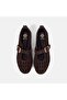 Women's Bitter Brown Perforated Mary Jane Suede Ballerinas - 6