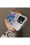 Oppo Reno14 Pro Compatible Stitch Couple Pattern Case Hard Acrylic Back Silicone Edge Lens Protection - 4