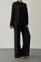 26Ypnt01850 Women's Trousers with Piping Detail - 4