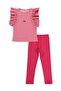 Cherry Embroidered Set for 6-9 Years - Fusya - 2