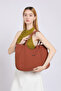 K.Grey Large Size Shopper Design Lightweight Fabric Women's Shoulder Bag - 6