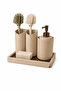 Kitchen Organizer Liquid Soap Dispenser and Sponge Organizer – Dish Sponge, Brush, and Liquid Soap Organizer |   Modern Over-The-Sink Organizer - 5