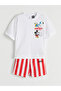 Vizyon New Season Printed Boys' Shorts Set - 2