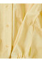Yellow Tie-Waist Women's Shirt by Güli̇s Gi̇yi̇m - 8
