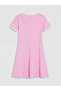 Esvab • Modern & Distinctive Zero Roba Collar Printed Girls' Dress - 3