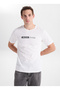 White Men's Standard Fit Logo Printed T-Shirt 12233999 Jjecorp Logo Tee Play Neck - 7