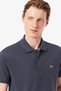 Men's Classic Fit Polo T-Shirt Men's Polo Collar T-Shirt Navy Blue