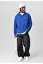 Oversize Sweatshirt with Text Detail - 4