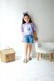 Girl's Cotton Comfortable Cut Daily Combination Set-Jlb-150