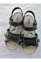 Four-Strap, Velcro, Orthopedic, Stylish Design, Comfortable Faux Leather Sandals. - 2