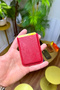iPhone Compatible Genuine Leather Magsafe Card Holder - Premium Magsafe Compatible Card Holder with 4 Card Compartments - 2