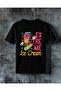 Extreme Ice Cream Printed Oversized T-Shirt