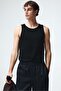 قميص صدرية مضلعة بقصّة Slim Fit