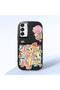 Samsung Galaxy M15 Compatible Black Silicone Case with Shock-Absorbing Camera Protections