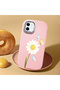 Pink Silicone Case with Shock-Absorbing Camera Protections Compatible with iPhone 12/12 Pro - 2