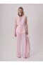 Comfortable Cut Trousers with Pleated Detail
