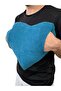 Heart Throw Pillow with Pockets Multi-Purpose Soft Comfort Heart Pillow - 2