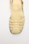 Sandals 2604 - Closed Front Multi-Strap Light Yellow Women's Sandals - 4
