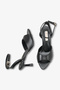 Sonna Women's Heeled Strappy Shoes - Black - 4