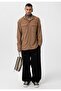 Ribbed Long Sleeve Pocketed Shirt - 4