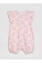 Baby Girl Ruffled 3-Piece Jumpsuit (S6) - 3