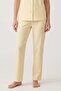 Women's Yellow Plaid Pajama Bottoms - 2