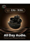Sonic Pro TWS Earbuds Bluetooth 6.0, 13mm Deep Bass, 18H Playtime, Touch Control, Sweatproof Wireless Earphones - Black - 2