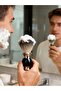 iRAZOR Classic Men's Shaving Brush Hand-Crafted Pure Badger Hair Resin Handle Metal Base Grooming... - 7