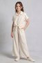 Embroidered Shirt and Pants Summer Girls' Set