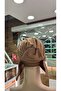 Luxury Bone Back-Tie Non-Slip Inner Bonnet Scarf Shawl Bonnet Hijab Dark Gold - 5
