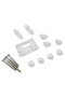 Car Headlight Adjust Screw Adjuster Clip Repair Headlight Repair Kit With Adjusting Screws For Pa... - 5