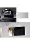 Rectangle S Car Makeup Mirror Car Stainless Steel Portable Auto Sun-Shading Visor HD Mirrors Car Int - 2
