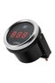 52mm Car Boat Battery Voltage Gauge DC12V~24V Voltmeter Voltage Indicator With Red LED Backlight ... - 4