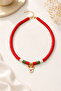 Red Deer Charm Necklace - 2